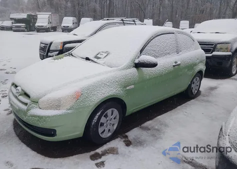 2009 Hyundai Accent Gs из США, поврежденный, VIN KMHCM36CX9U129935